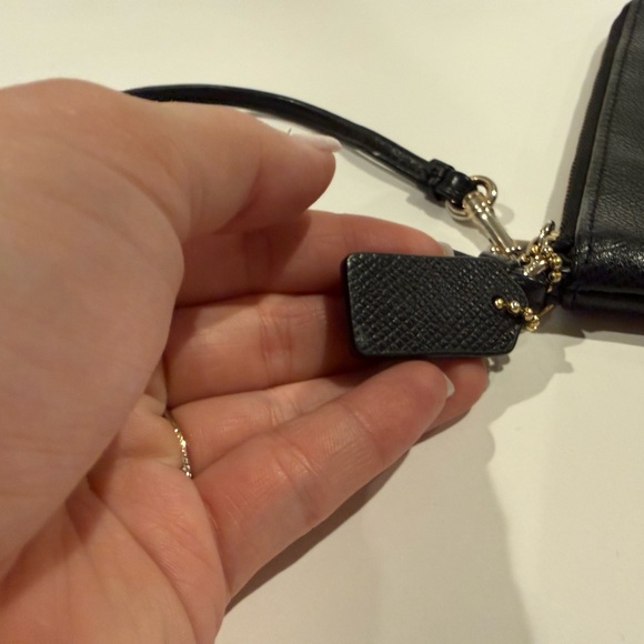 Coach Black Leather Wristlet - Picture 11 of 11